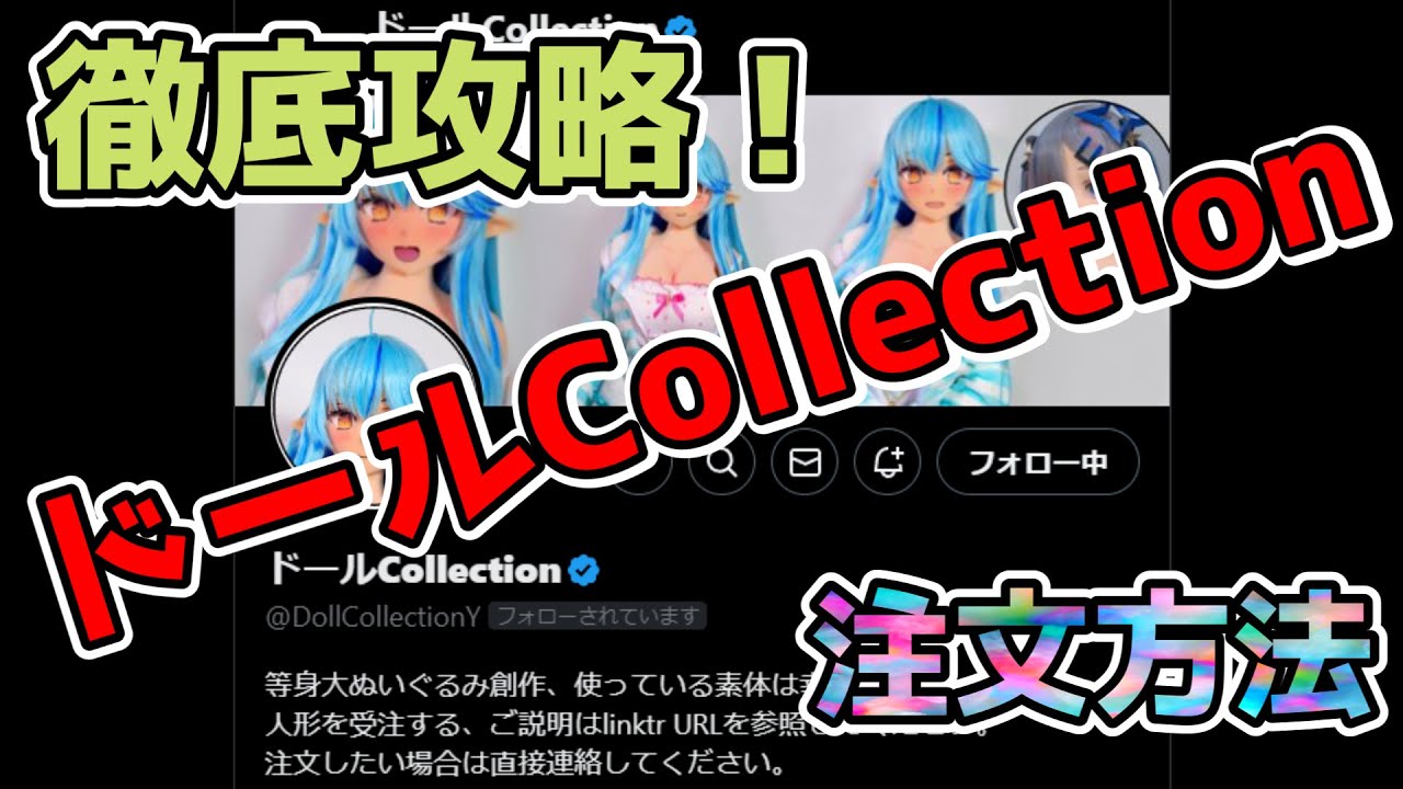 等身大ドール】ドールCollection注文方法徹底攻略【幸福人形/幸福人偶