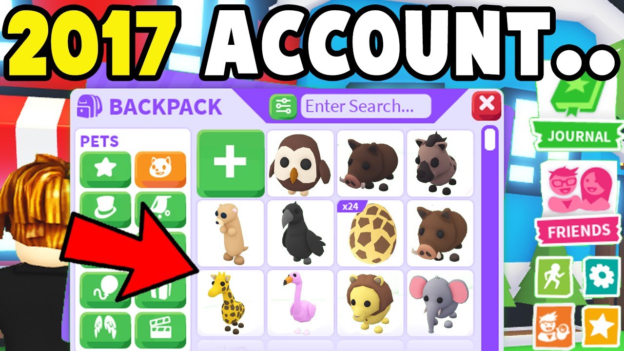 Playing On My OLD Adopt Me Accounts.. YouTube