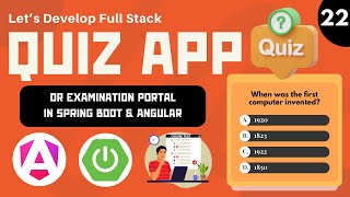Add New Question in Test with toDto Method | Quiz App or Exam Portal | Spring Boot & Angular | #22