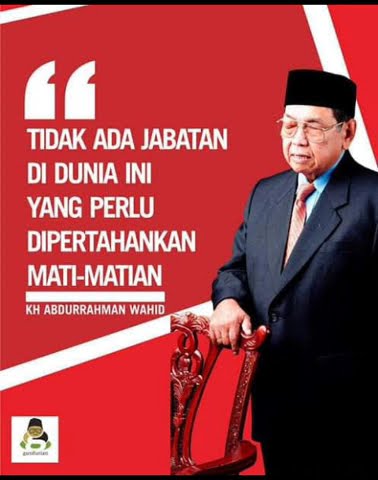 Tidak Ada Jabatan Di Dunia Yang Perlu Dipertahankan Mati-Matian, Apalagi Mati Beneran