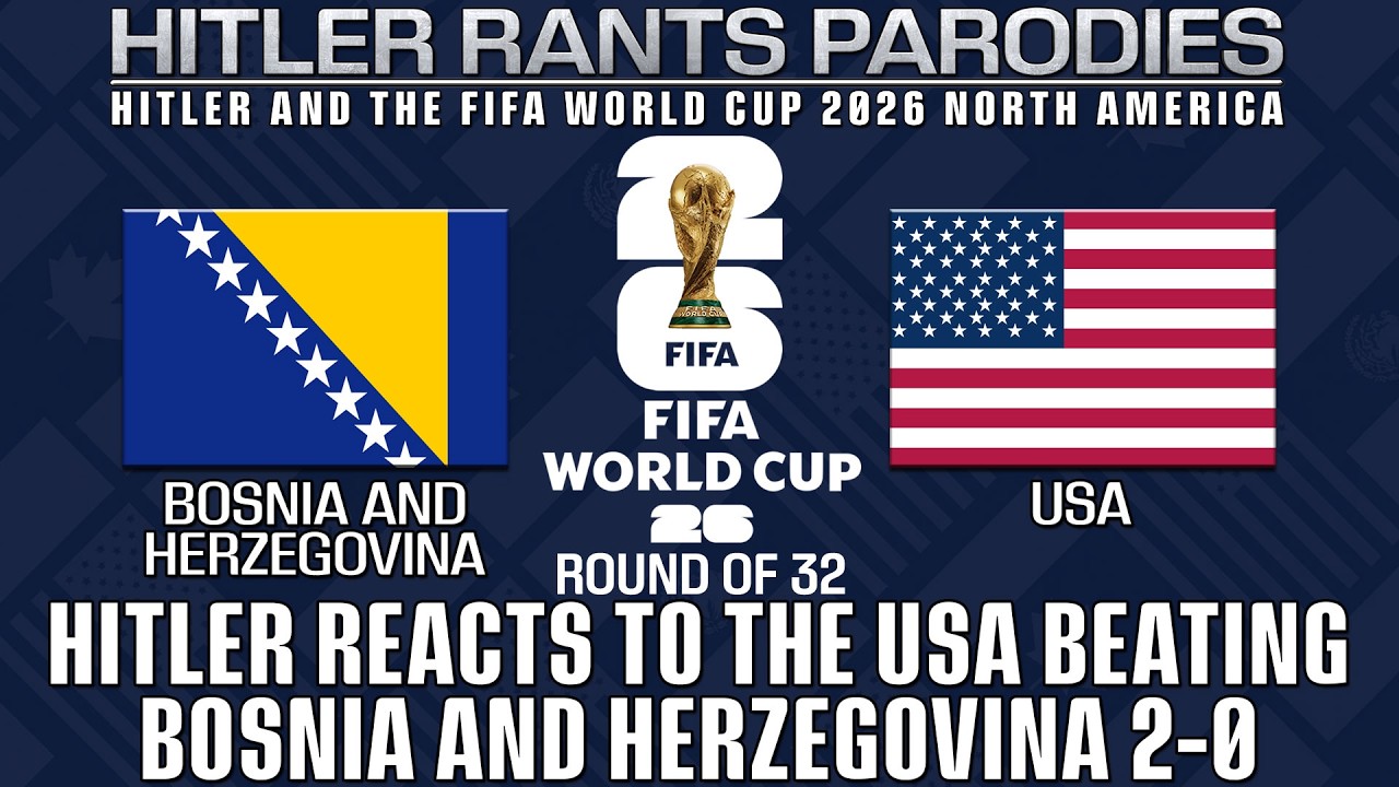 Hitler reacts to the USA beating Bosnia and Herzegovina 2-0