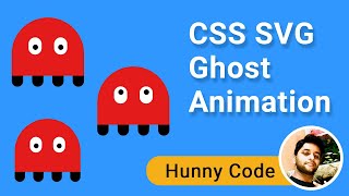 CSS Ghost SVG Animation || CSS SVG Animation || CSS Animation || CSS 3 Animation