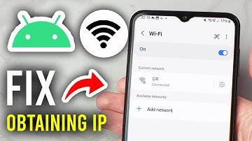 How To Fix WiFi Stuck On Obtaining IP Address On Android - Step By Step