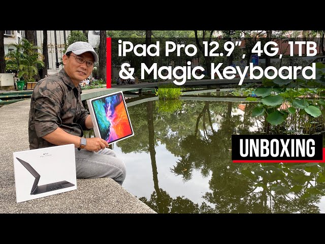 ĐỈNH! IPAD PRO 12.9", 4G, 1TB & MAGIC KEYBOARD | BỘ ĐÔI ĐỈNH NHẤT HIỆN NAY, GIÁ CŨNG ĐỈNH THEO 😜