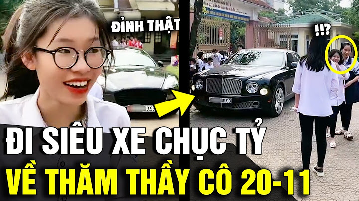 Về thăm thầy cô, 2 cựu học sinh đi SIÊU XE HÀNG CHỤC TỶ khiến cả trường NGỠ NGÀNG | Tin Nhanh 3 Phút