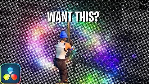 *INSANE* New Rainbow Buildup | Davinci Resolve | Tutorial @ 815 subs