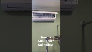 #denver #hvac #minisplit #minisplitbyjoseph give us a call for all your split AC needs. 970-798-0096