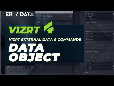 Vizrt Data Object Plugin Tutorial