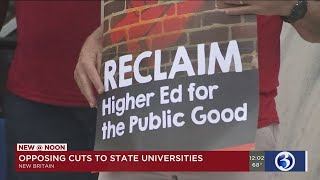 Video: Union calls on state leaders to reject proposal to cut funding to four state universities