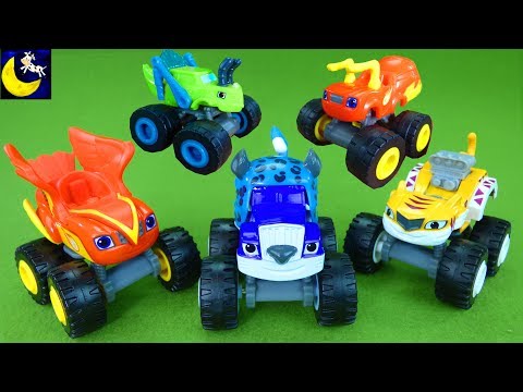 blaze wild wheels toys