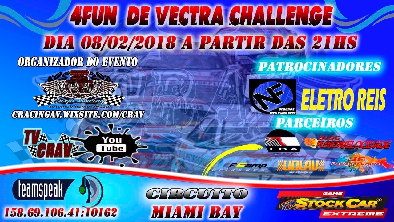Vectra Challenge 4Fun MiamiBay na Crav