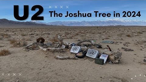 U2 - The Joshua Tree - What it Looks Like Today