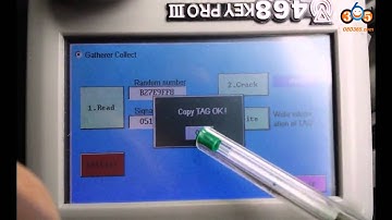 New 468 Key Pro III Clone a Honda Civic 2006 transponder