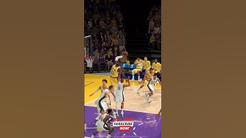 LeBron James Monster DUNK vs Utah Jazz l NBA 2k25 Arcade Edition #lakers #nba #nba2k25 #gameplay