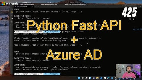 Secure APIs with Python FastAPI and Azure AD