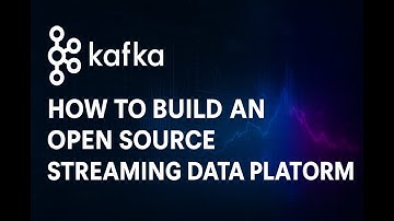 How to build a open source streaming data platform