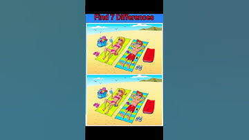 |find 7 Differences 🧐|#game #shortsfeed #shorts #challenge #comment below #game #findthediffrence