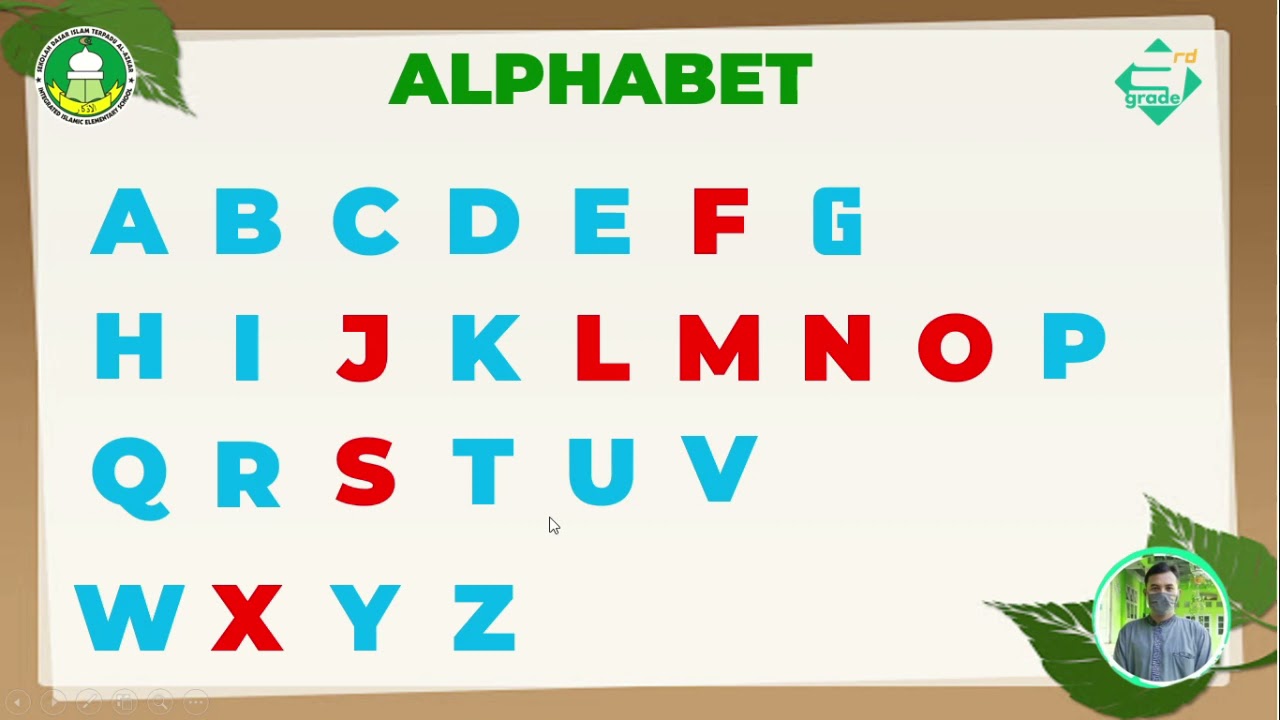 English 3 | Alphabet [Abjad] - YouTube