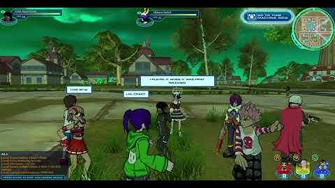 FusionFall Retro Sector V Dance Party