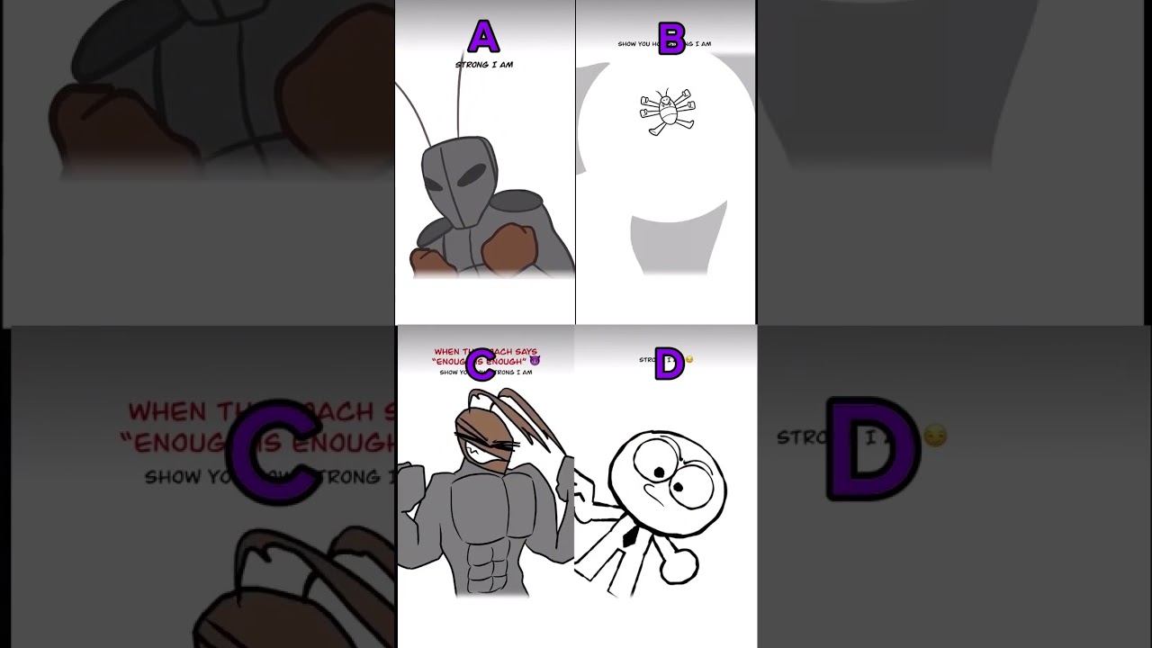 I’m unstoppable 🪳? 