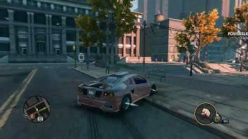Saints Row  3rd -2 step stunt jumps with a funny glitch