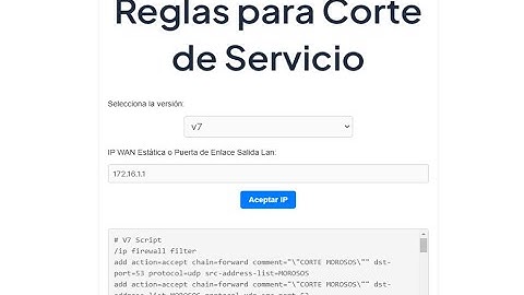 Corte de Servicio Automático en MikroTik Método Profesional