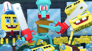 Minecraft | Morph Hide and Seek - Spongebob Mod! (Atlantis Roleplay)