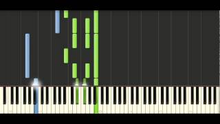 Chopin - Prelude Op. 28 No. 9 - Piano Tutorial - Synthesia