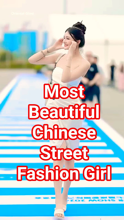 Top 5 Chinese Girls Street Fashion Trends Will Leave You Speechless!#chinesestreetfashion  #chinese