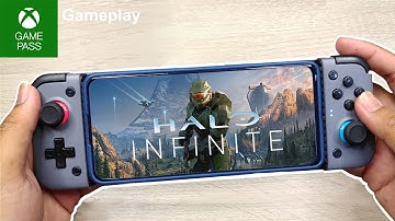 HALO INFINITE CLOUD | Xbox gamepass  gameplay on android with gamesir x2 bluetooth | Snapdragon 870