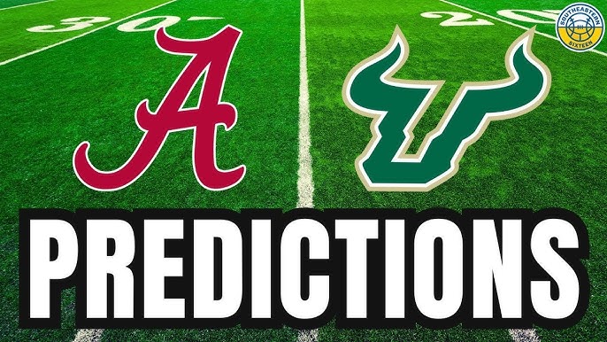 Alabama vs. South Florida PREDICTIONS | 2024 College Football Predictions - YouTube
