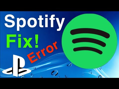 Bolt Grundlæggende teori penge PS4 How to FIX Spotify ERROR NEW! - YouTube