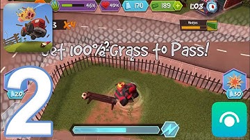 Cows Vs Sheep: Mower Mayhem - Gameplay Walkthrough Part 2 - Levels 6-10 (iOS, Android)