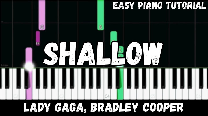 Shallow Piano version - Piano performance video thumbnail
