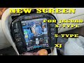 Jaguar XJ/X-type/S-type/F-type /Xk, Easy! DIY,Tesla style radio, CarWebGuru launcher nstall