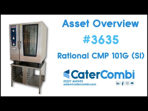 Rational CMP 10 Grid Gas Combi Oven (2018 Model) - CaterCombi Asset 3635