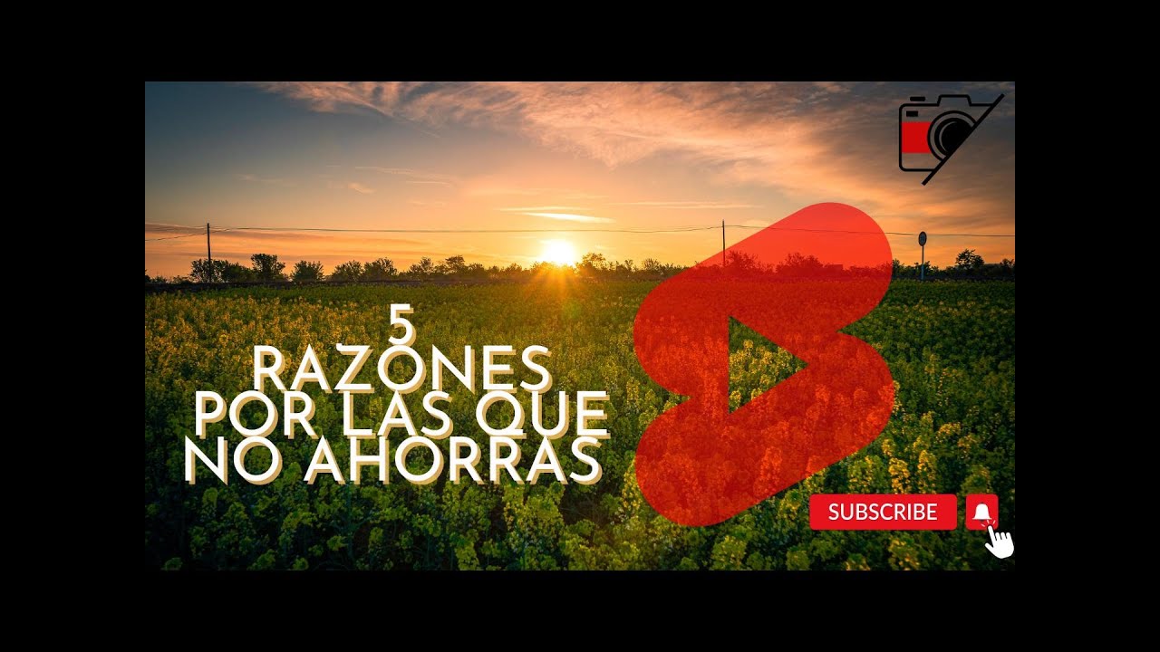 5 Razones por las que no ahorras - YouTube