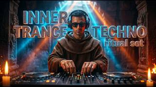 Dark Techno Ritual Mix (Deep Hypnotic Beats)-Monk DJ in Ancient Temple