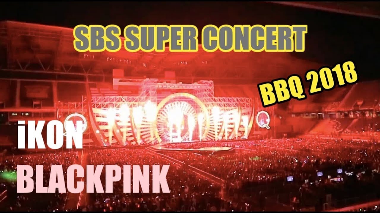 NONTON KONSER BLACKPINK, iKON, WANNA ONE, MOMOLAND ETC.. SBS CONCERT SUWON 2018