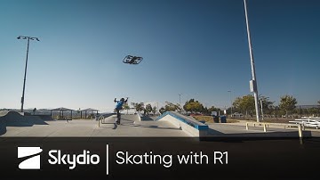 Skydio R1: Skateboarding with 8-Year-Old JD Sanchez