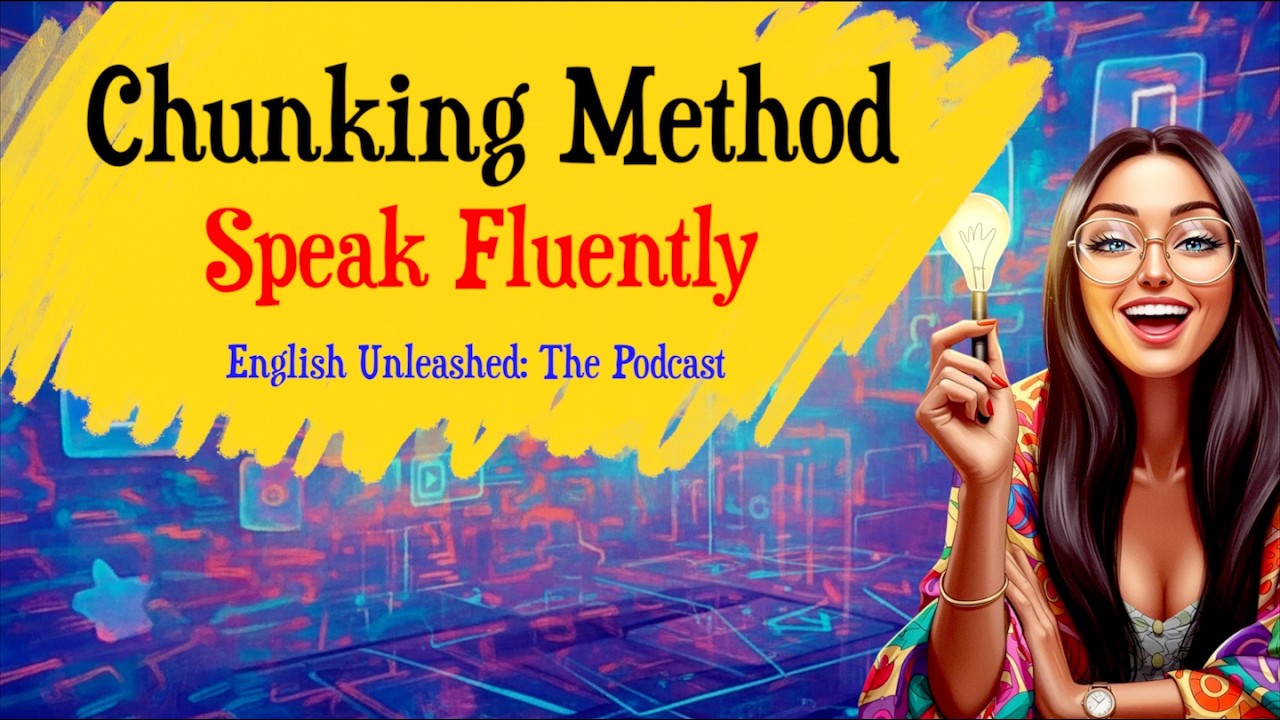 Speaking Fluency with Simple Steps: The Chunking Method | English Podcast | Conversation Practice