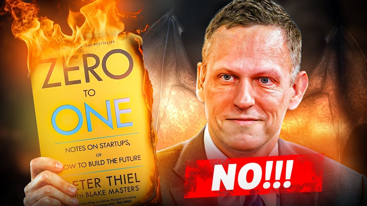 Sorry Peter... but ZERO to ONE is BAD Startup Advice