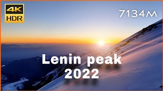 Lenin peak summit in 6 minutes - full immersive virtual 4K 60fps