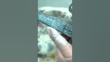 Pre-shading technique for scale models.