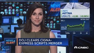 Justice Department clears Cigna-Express Scripts merger