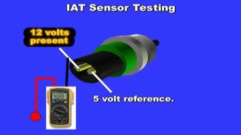 IAT or Intake Air Temperature Sensor Testing