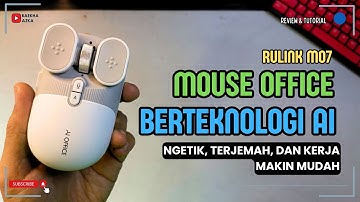 Review Rulink M07 - Mouse AI Office | Mouse ai semua jadi lebih cepat selesai