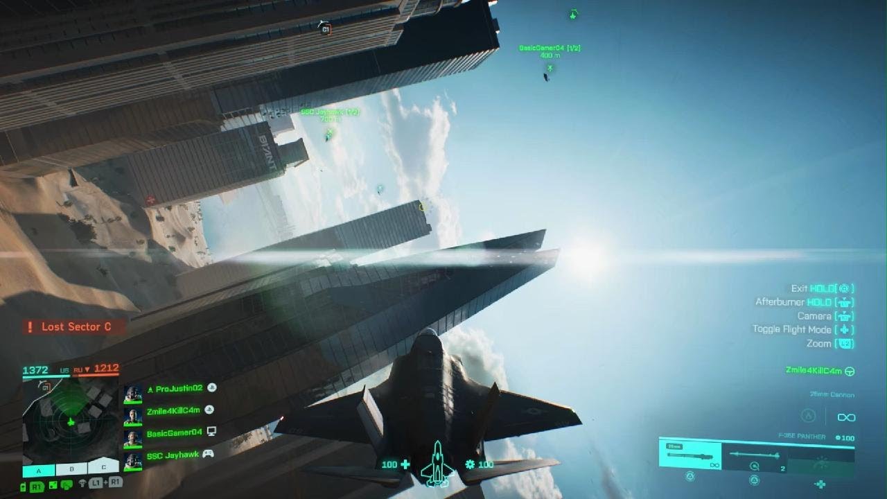 Battlefield 2042: Air Superiority in Hourglass