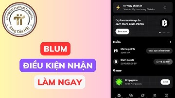 3 Điều Kiện Nhận Airdrop BLUM l Blog Của Hải