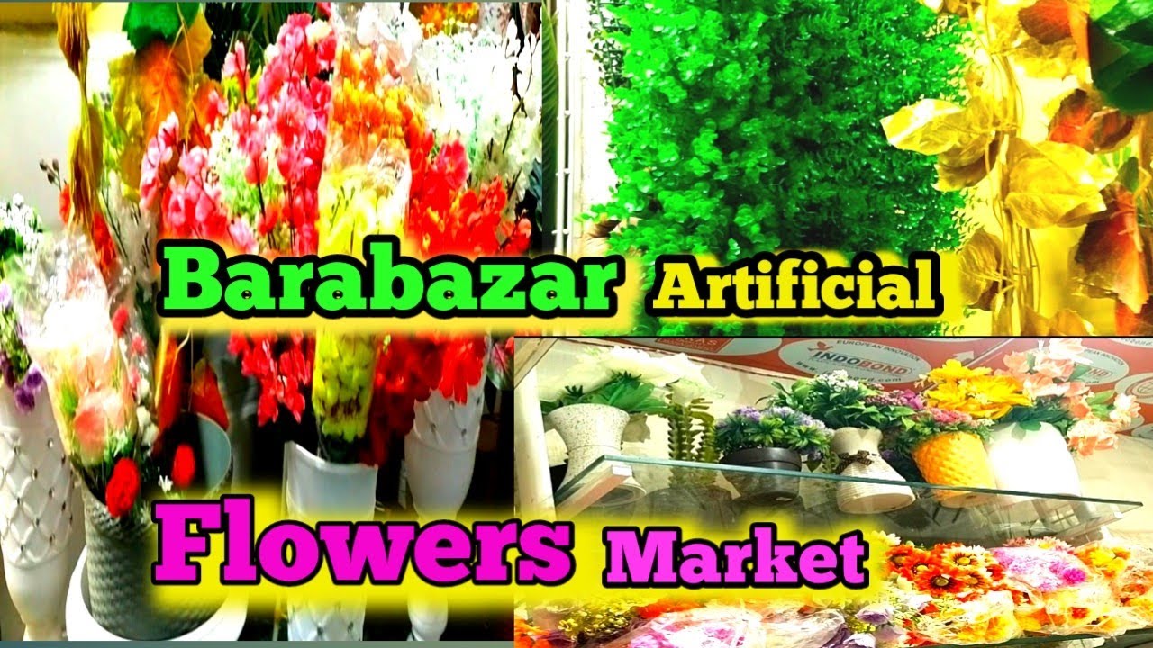 Artificial Flower Market In Kolkata At